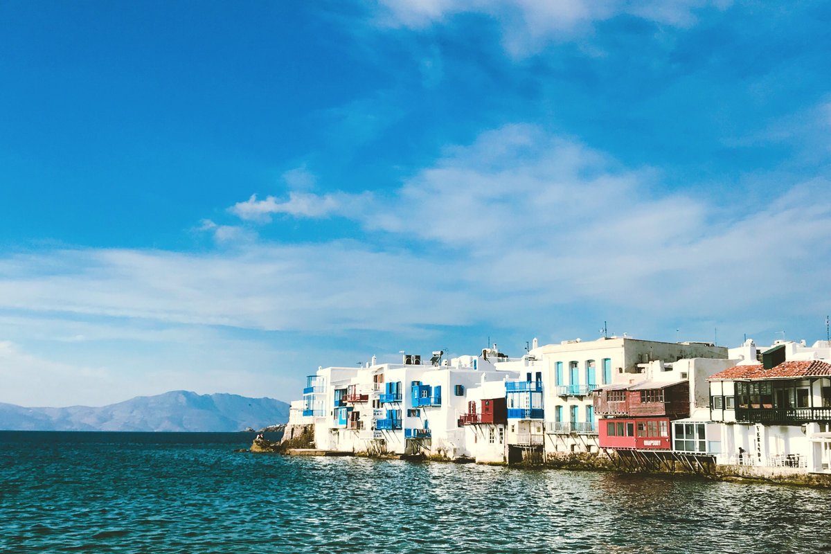 little venice mykonos featured sky and sea