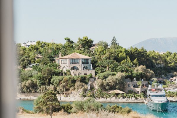 wedding consultation villa view from sea