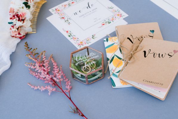 Civil wedding in Greece stationery