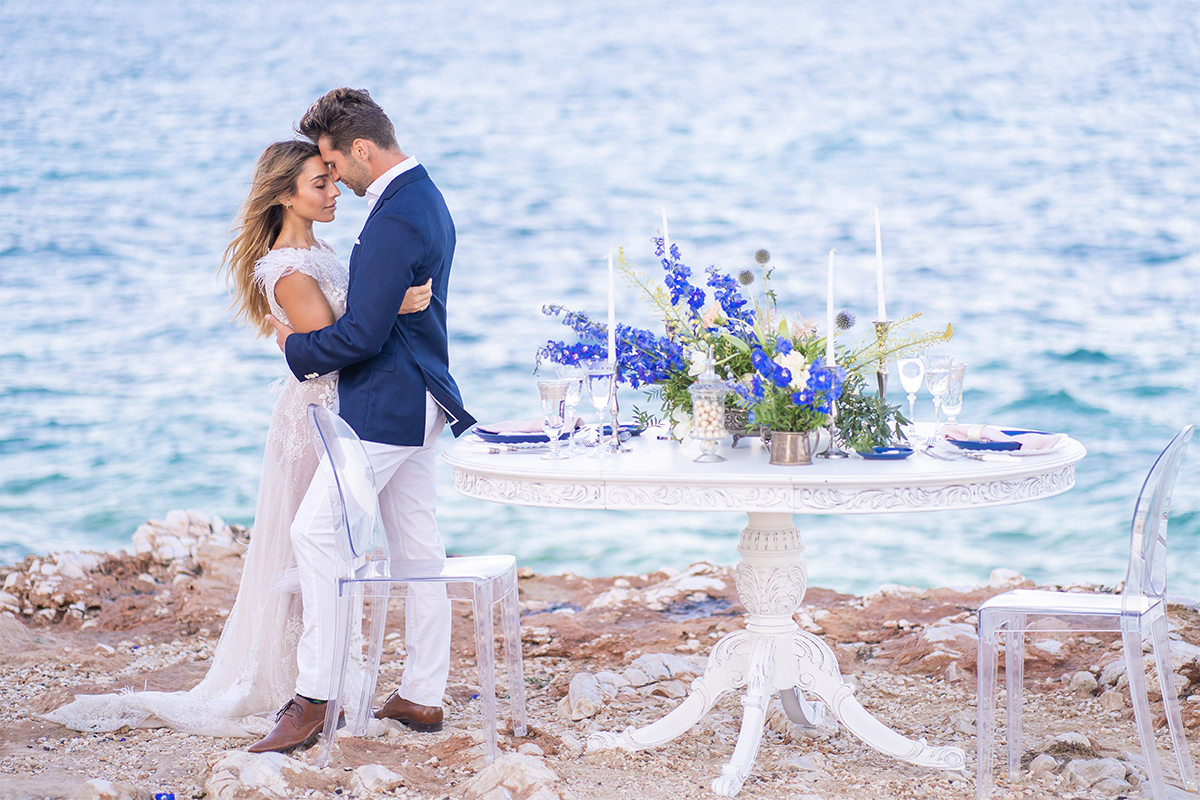 santorini wedding for 2