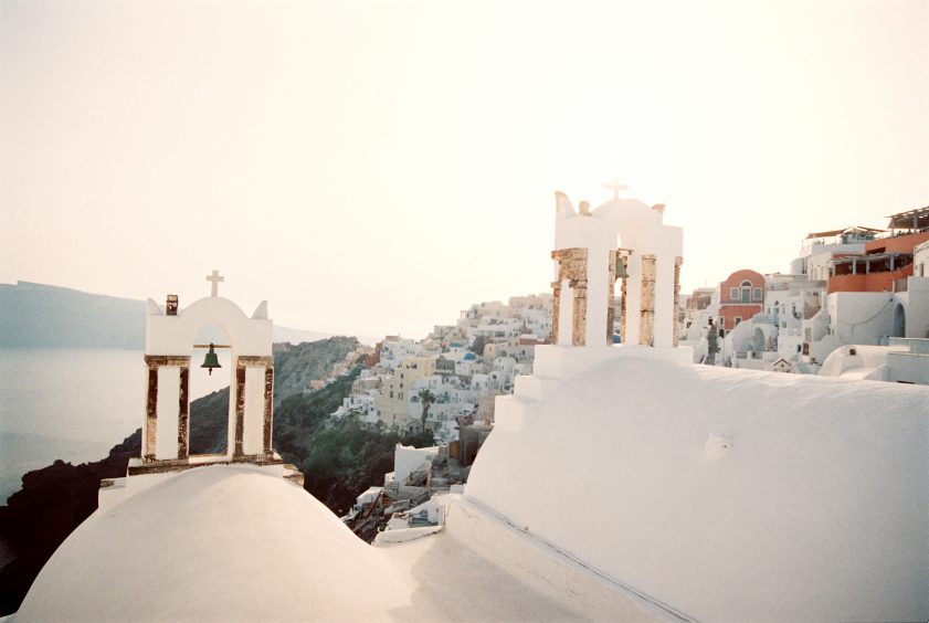 Beautiful churches at Santorini for Santorini Weddings