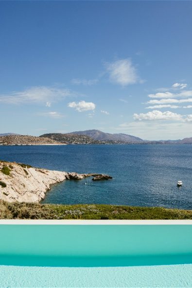 athenian riviera pool and sea view