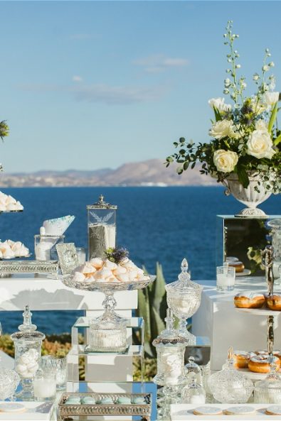 View of candybar, sea and sky