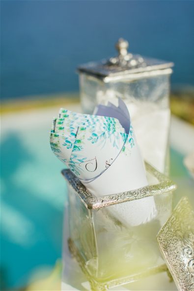 Close up of candy bar for destination wedding in Athens Riviera