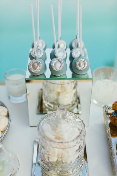 Candies on candy bar in destination wedding in Athens Riviera