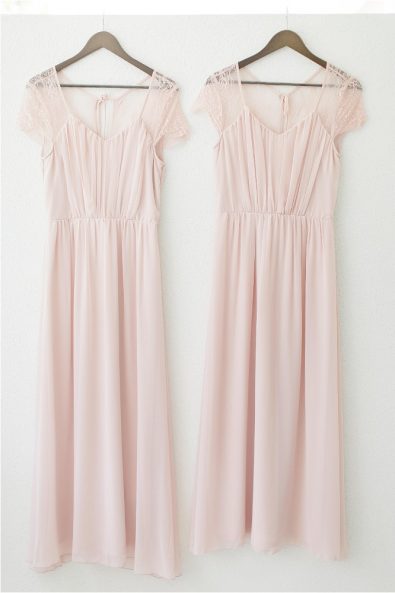 Pink bridesmaid dresses
