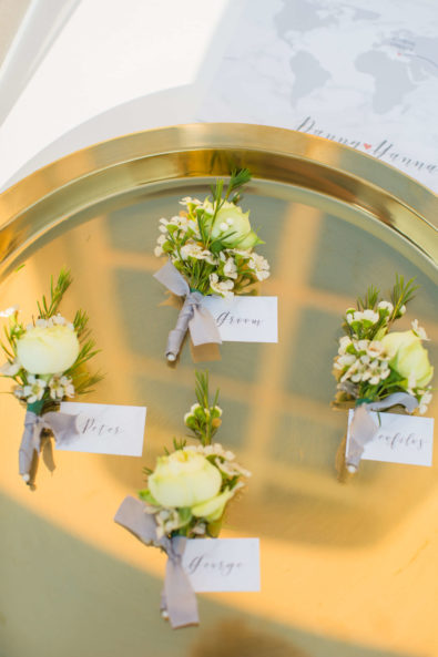 Wedding boutonnieres