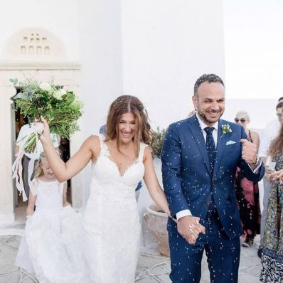 Fine art summer destination wedding in sifnos island Greece.