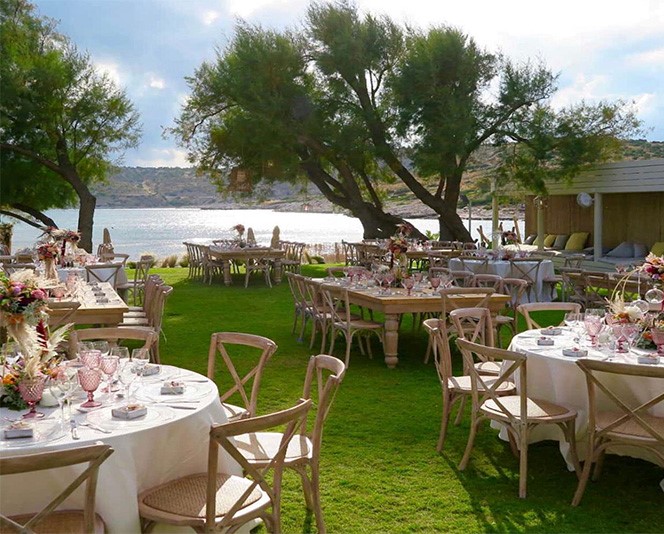 Wedding reception at Reef Athens Riviera