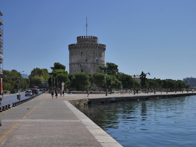 wedding in thessaloniki tower view