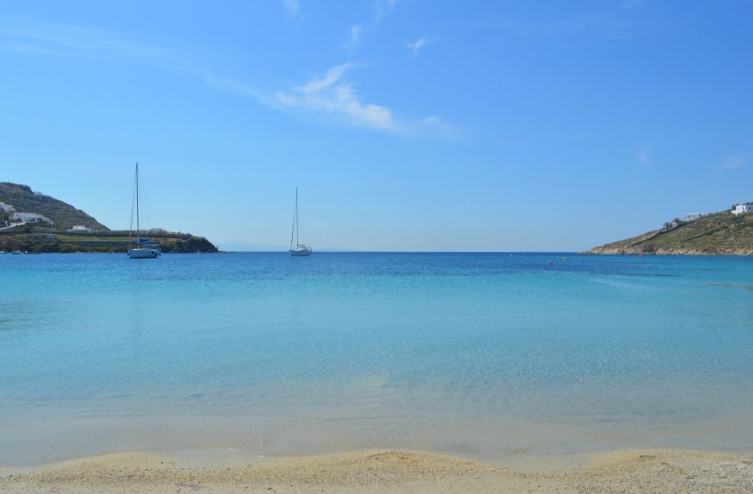 beach and sea view