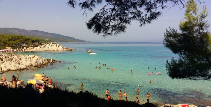 Private beach wedding in Chalkidiki